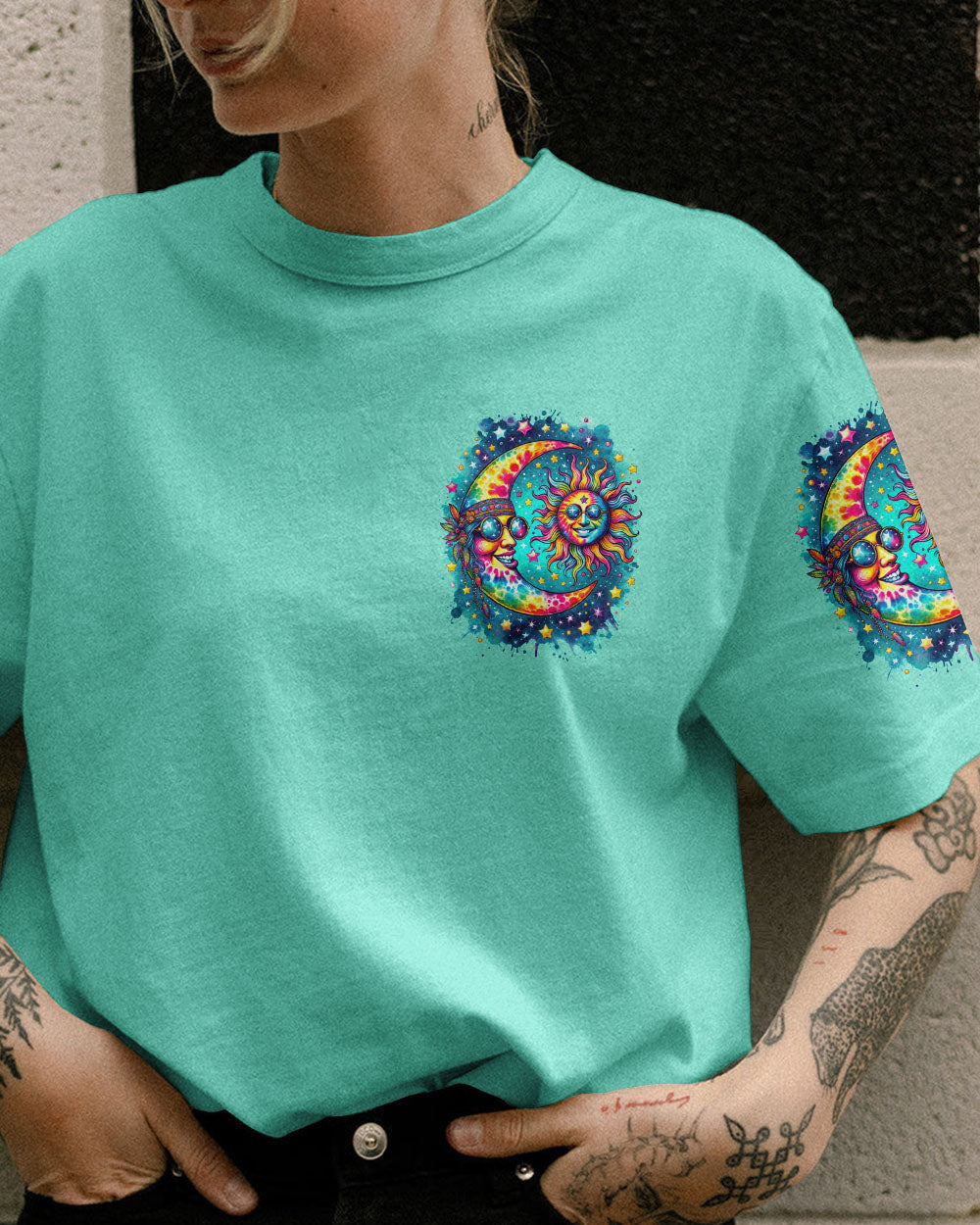 LIVE BY THE SUN TIE DYE ALL OVER PRINT - TYTD2811232