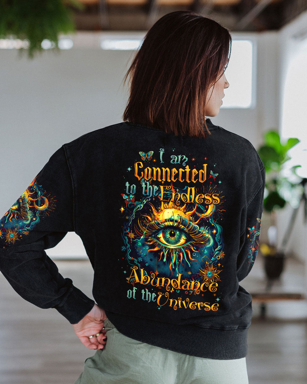 CONNECTED TO THE UNIVERSE ALL OVER PRINT - TYTD2902242