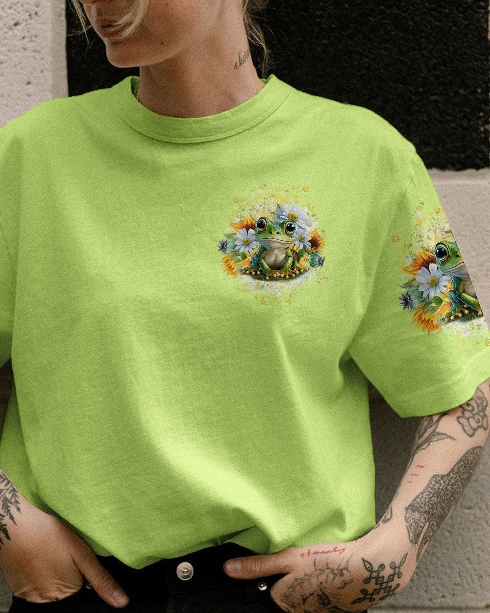 BE KIND FROG ALL OVER PRINT - TYTD2903246
