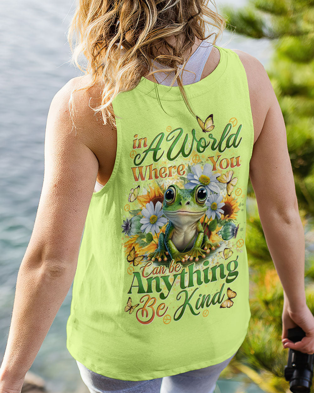 BE KIND FROG ALL OVER PRINT - TYTD2903246