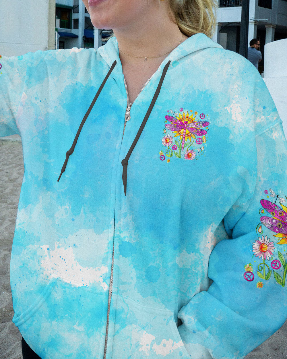 HIPPIE SOUL DRAGONFLY ALL OVER PRINT - TYTD2907242