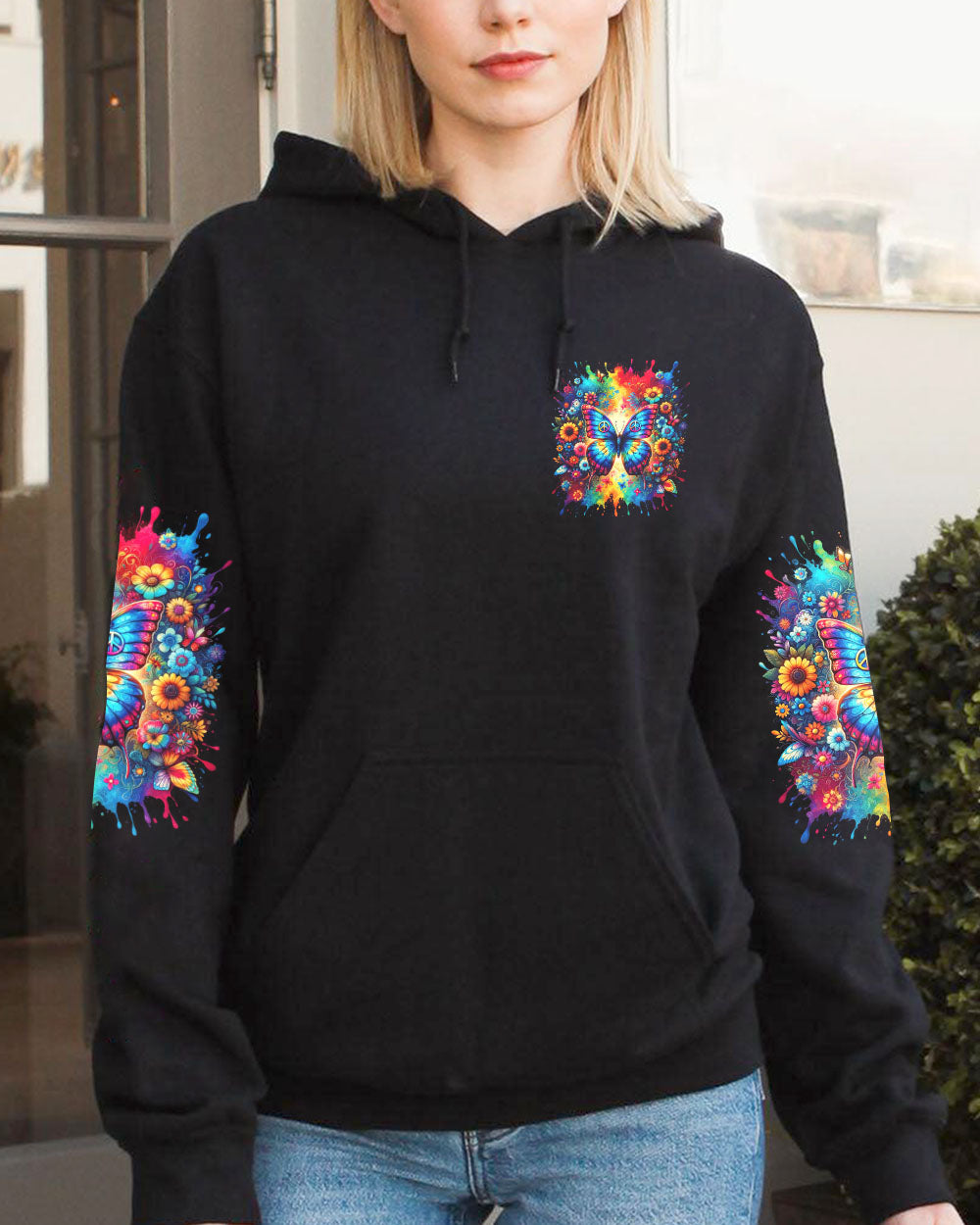 BE THE FLAWED BUTTERFLY ALL OVER PRINT - TYTD2911232