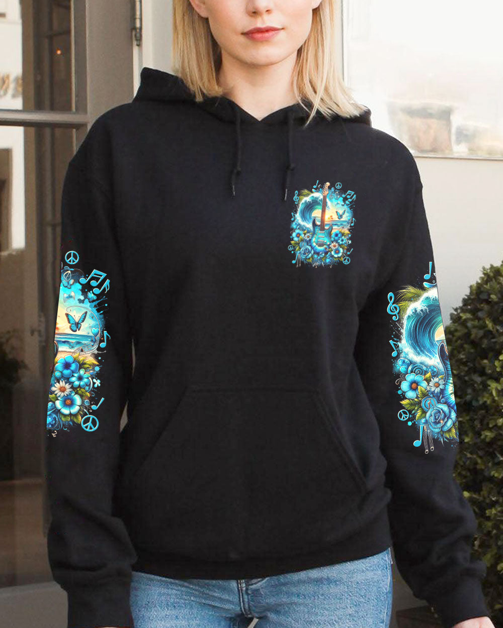 FIND ME WHERE THE MUSIC MEETS THE OCEAN ALL OVER PRINT - TYTD3011232