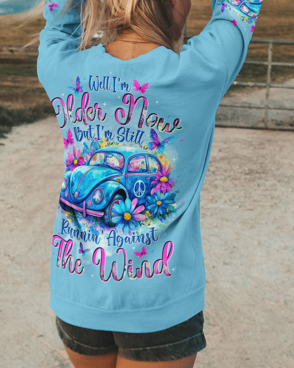 RUNNING AGAINST THE WIND ALL OVER PRINT - TYTD3012243