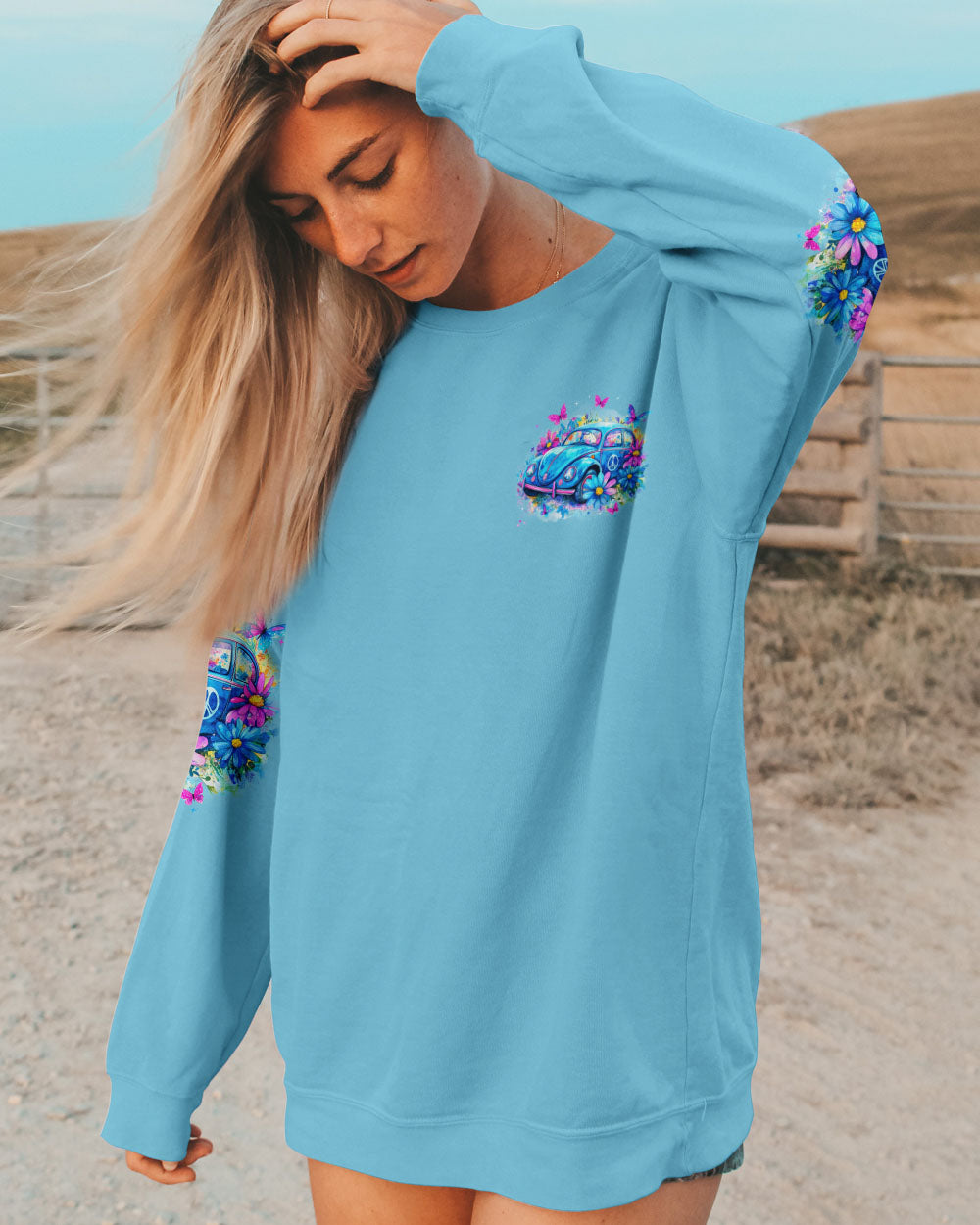 RUNNING AGAINST THE WIND ALL OVER PRINT - TYTD3012243