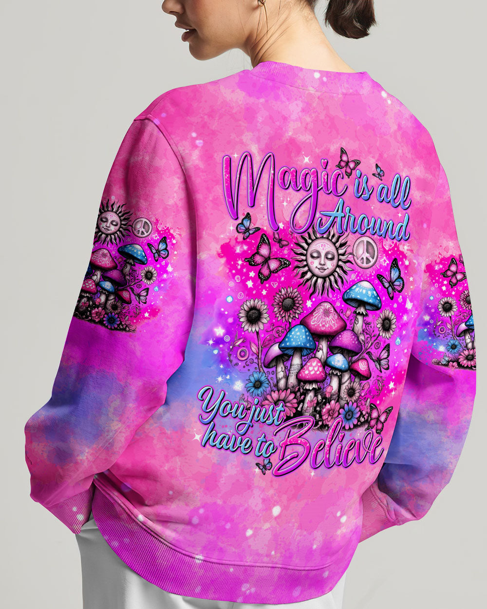 MAGIC IS ALL AROUND MUSHROOM ALL OVER PRINT - TYTD3105241