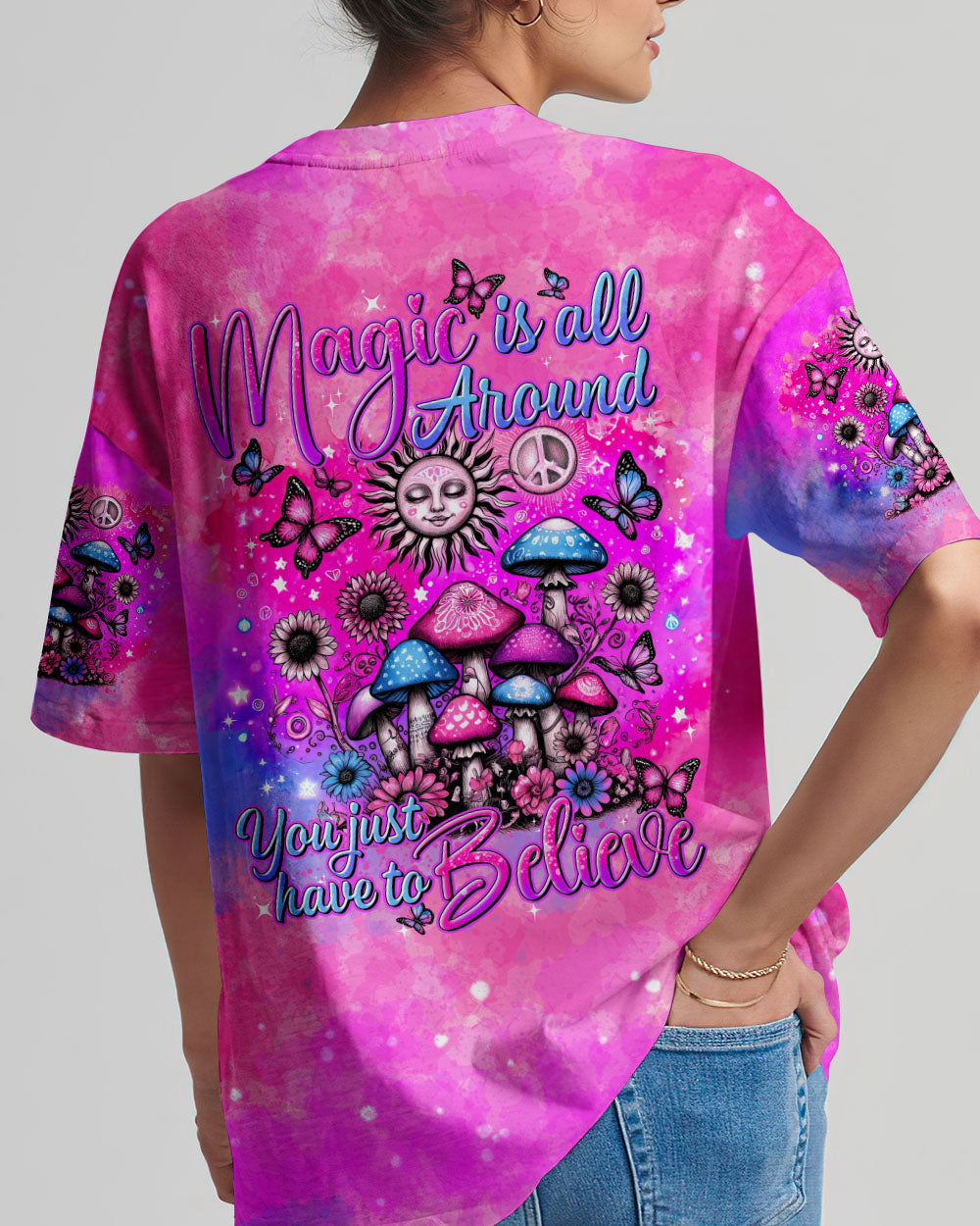 MAGIC IS ALL AROUND MUSHROOM ALL OVER PRINT - TYTD3105241