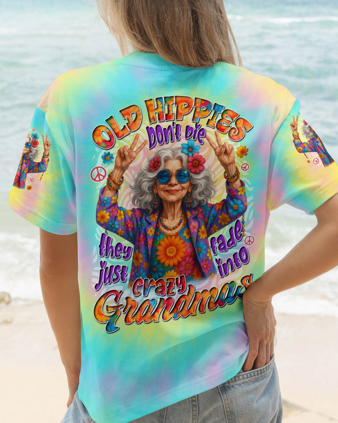 OLD HIPPIES TIE DYE ALL OVER PRINT - TYTD3105251