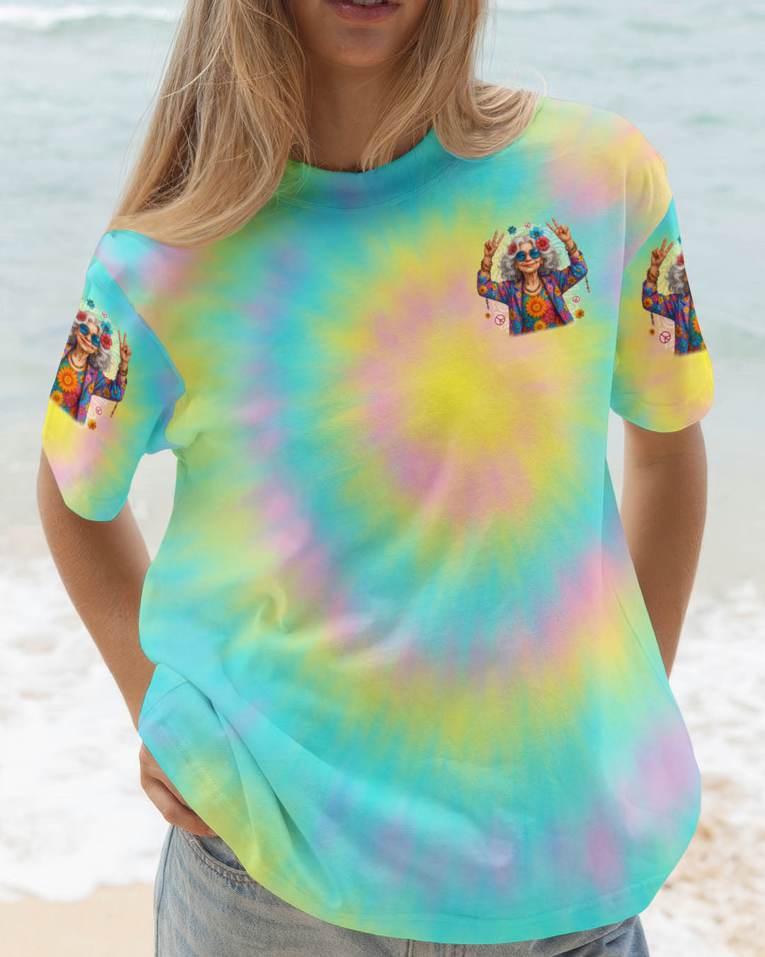 OLD HIPPIES TIE DYE ALL OVER PRINT - TYTD3105251