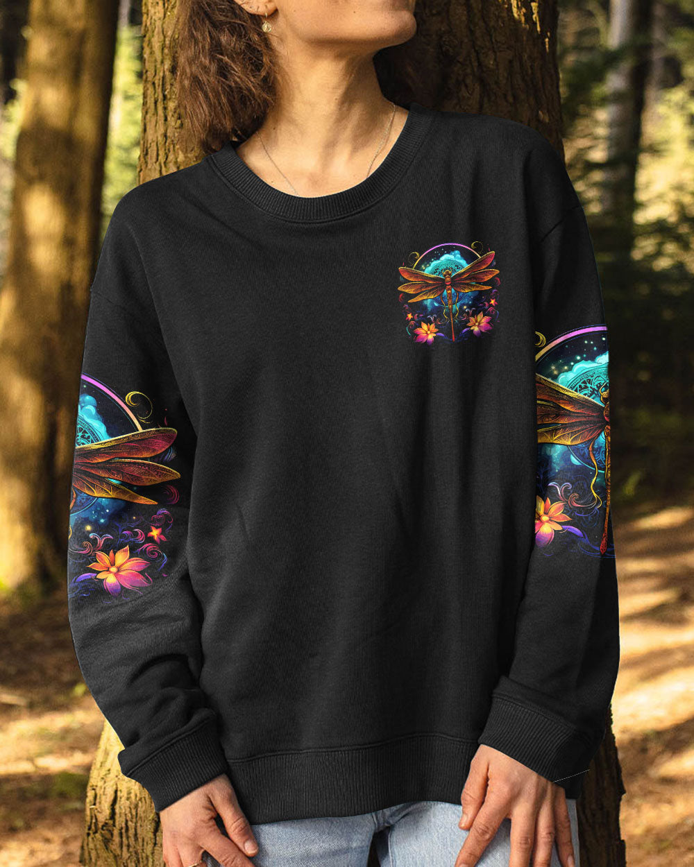 ANGEL BY YOUR SIDE DRAGONFLY ALL OVER PRINT - TYTD3107231