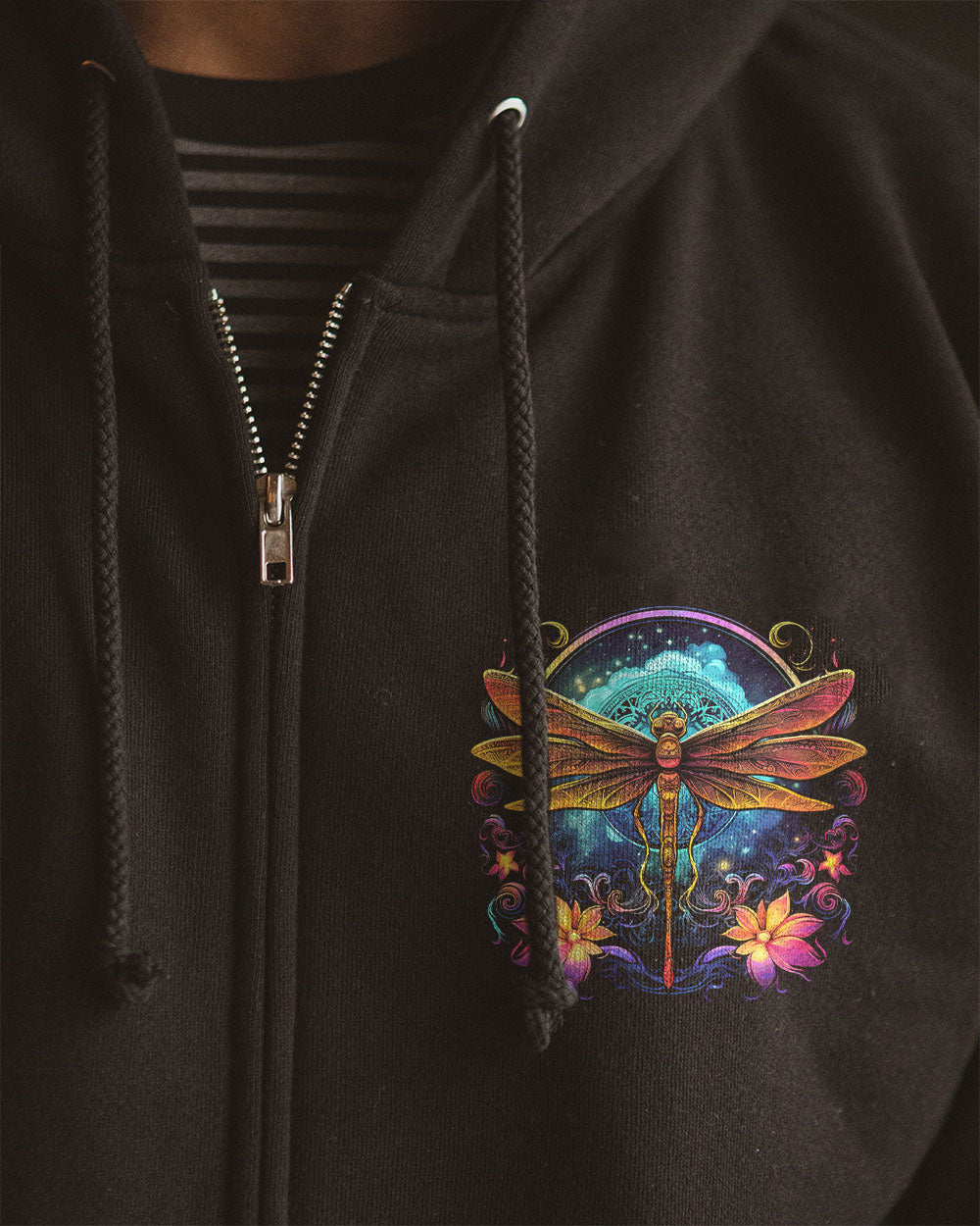 ANGEL BY YOUR SIDE DRAGONFLY ALL OVER PRINT - TYTD3107231