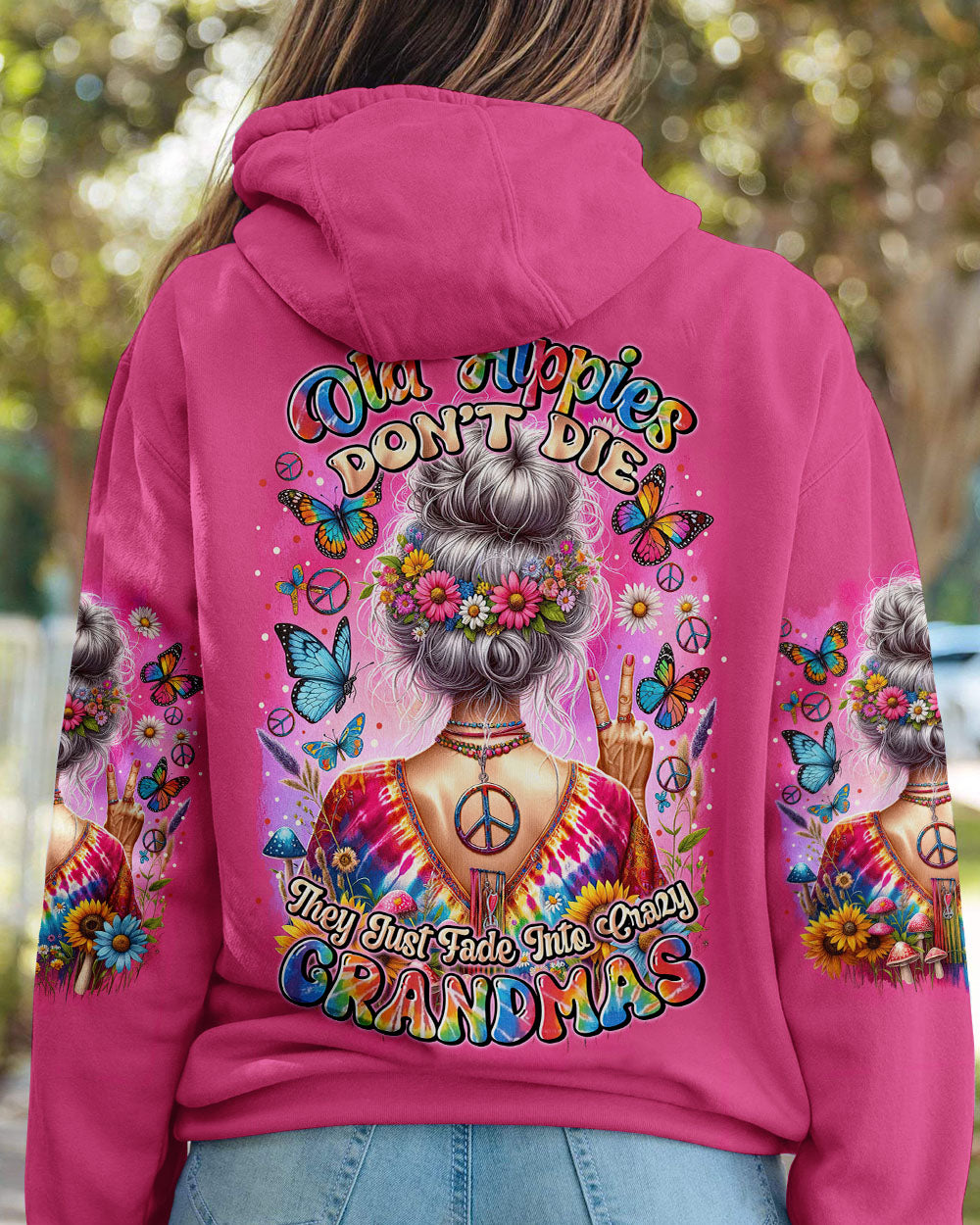 OLD HIPPIES TIE DYE ALL OVER PRINT - TYTM0112231