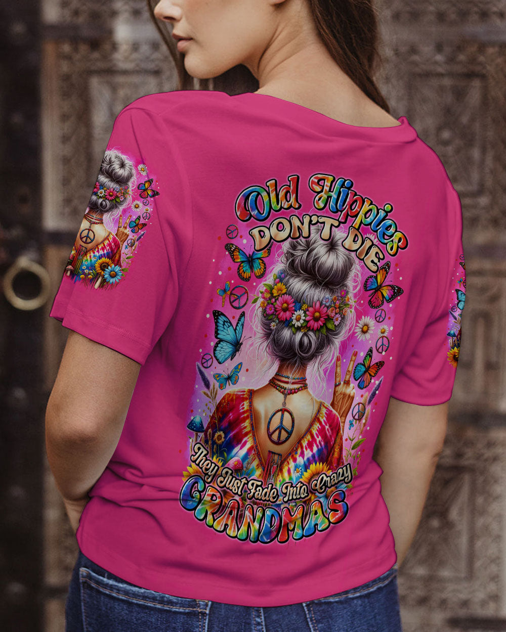 OLD HIPPIES TIE DYE ALL OVER PRINT - TYTM0112231