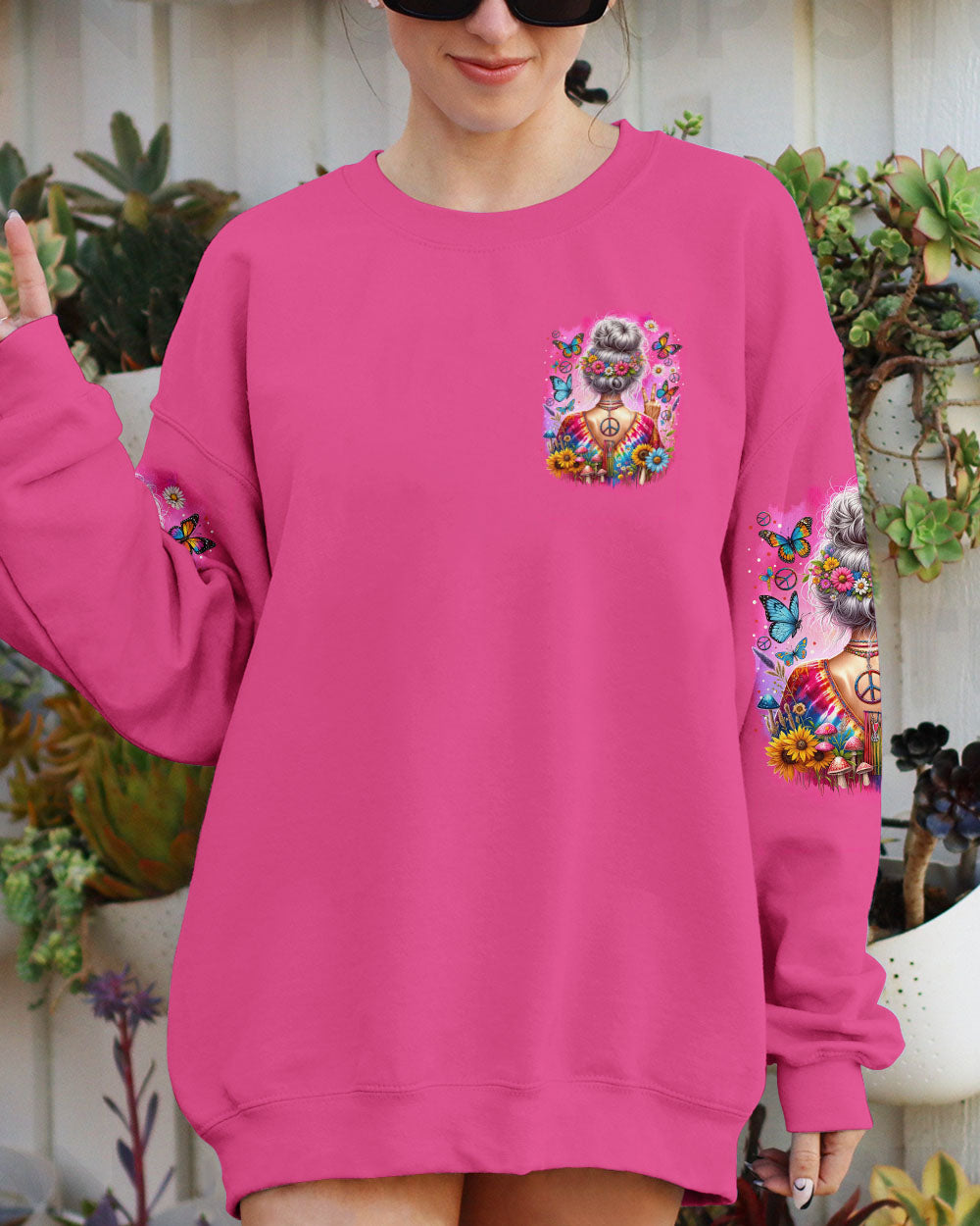OLD HIPPIES TIE DYE ALL OVER PRINT - TYTM0112231