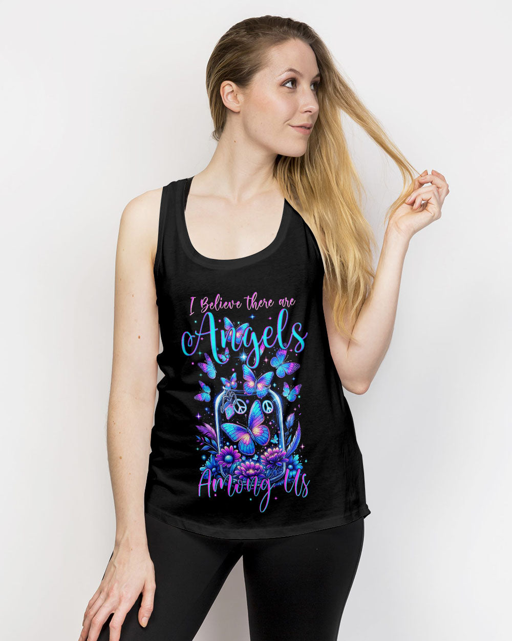 I BELIEVE THERE ARE ANGELS AMONG US ALL OVER PRINT - TYTM0202241