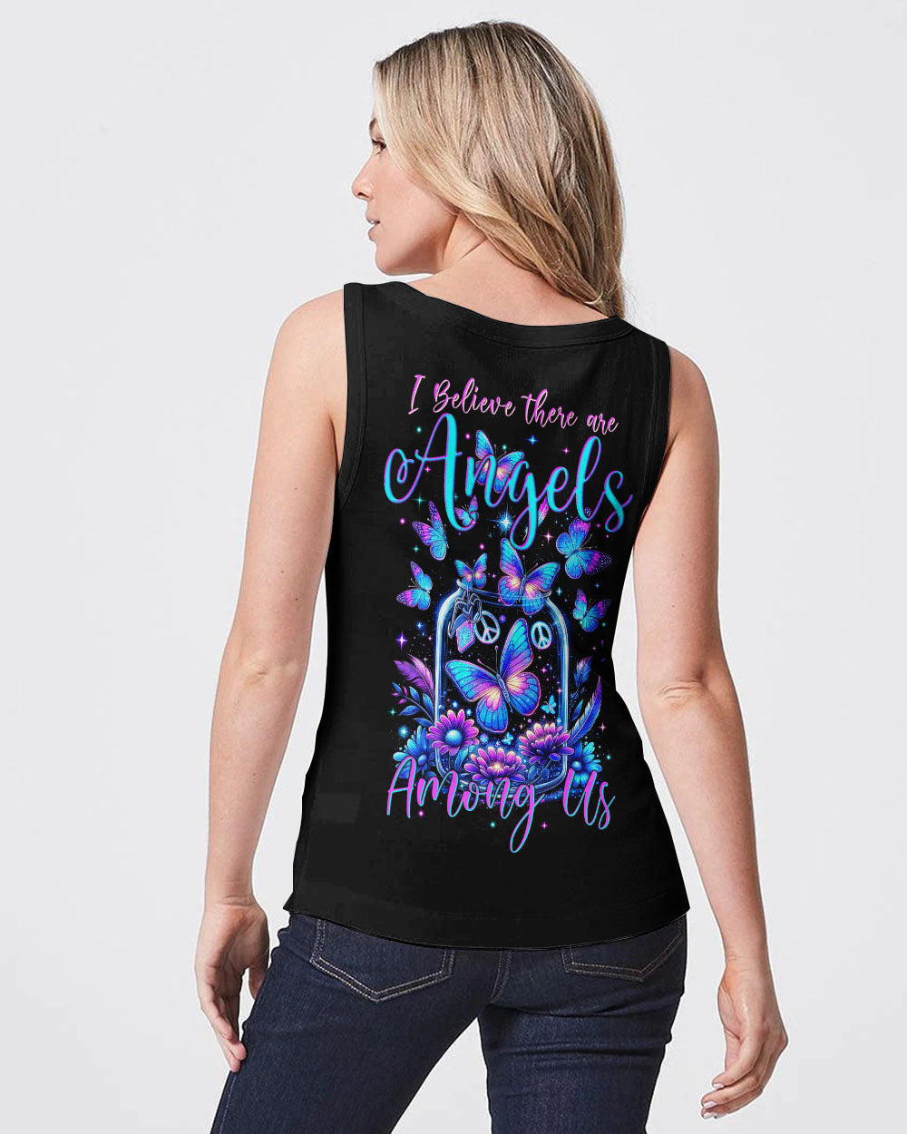 I BELIEVE THERE ARE ANGELS AMONG US ALL OVER PRINT - TYTM0202241