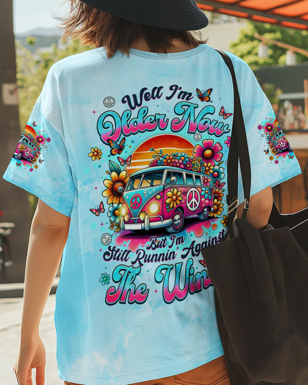 RUNNING AGAINST THE WIND SUNFLOWER LEOPARD ALL OVER PRINT - TYTM0302251