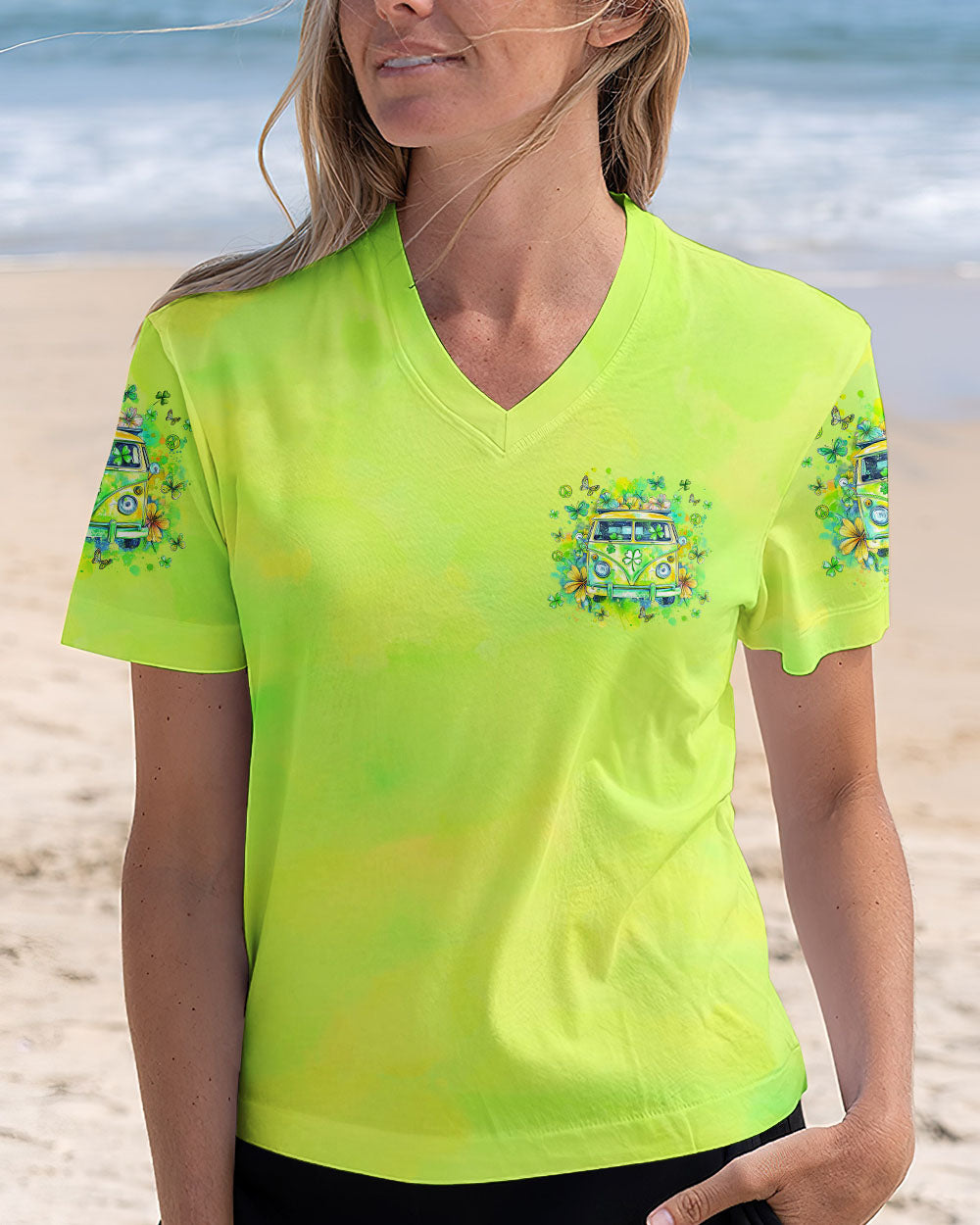 RUNNING AGAINST THE WIND SUNFLOWER LEOPARD ALL OVER PRINT - TYTM0302254