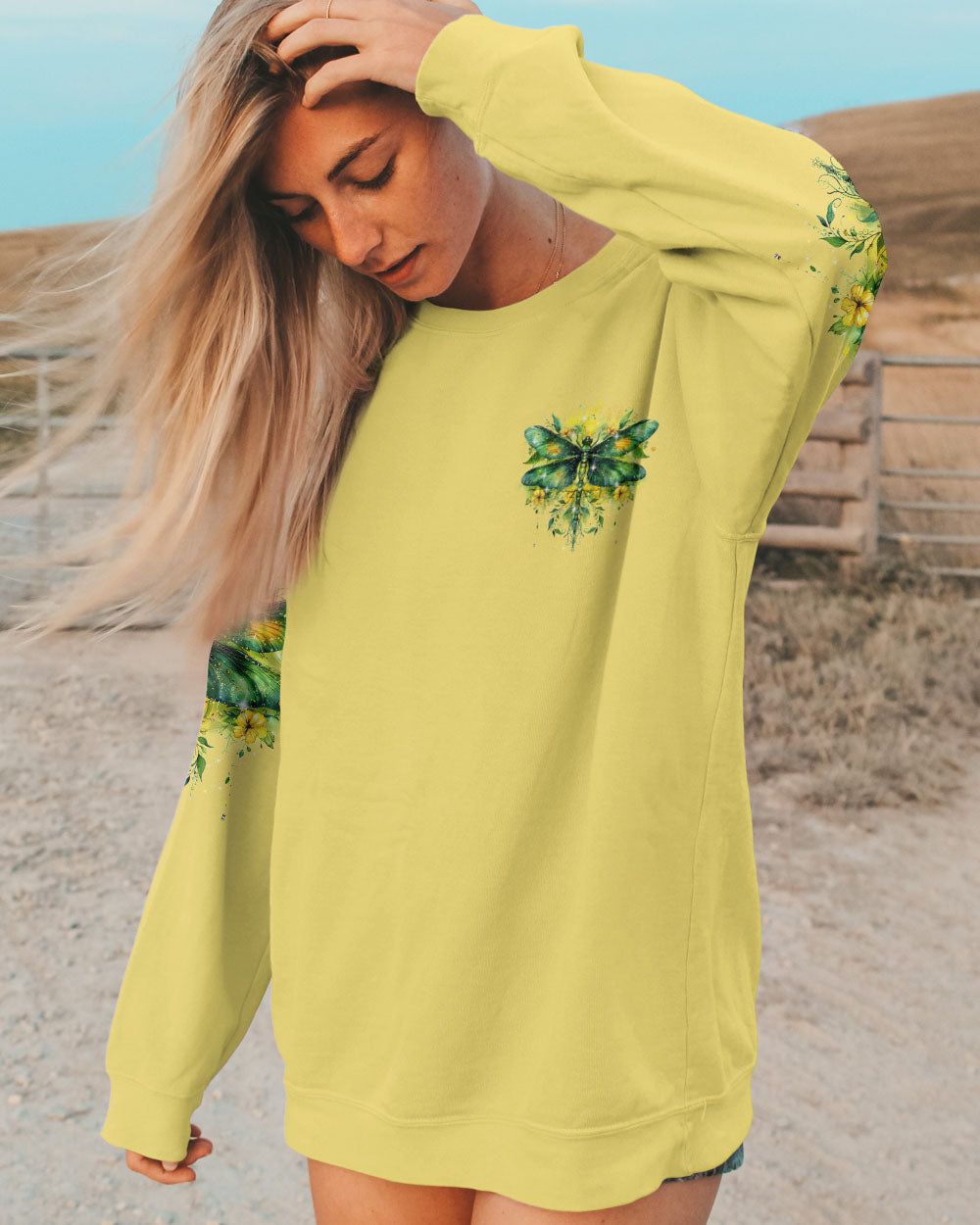 BEAUTIFUL THINGS IN THE WORLD DRAGONFLY ALL OVER PRINT - TYTM0304243