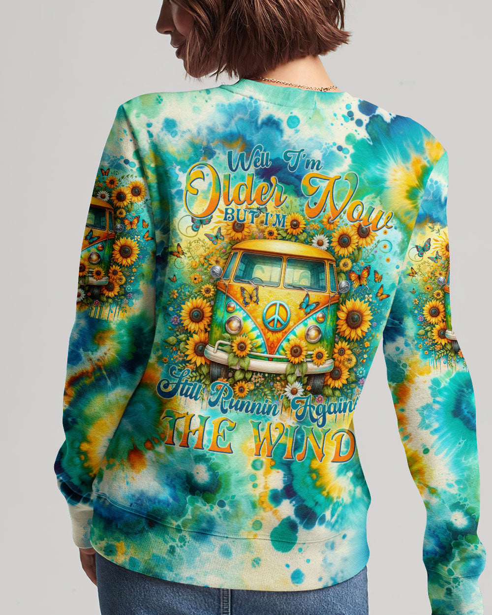 RUNNING AGAINST THE WIND TIE DYE ALL OVER PRINT - TYTM0305243