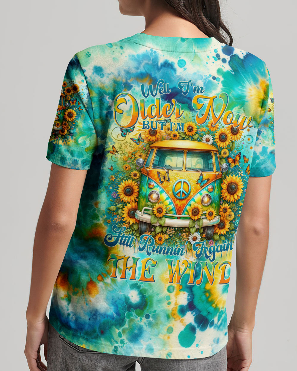 RUNNING AGAINST THE WIND TIE DYE ALL OVER PRINT - TYTM0305243