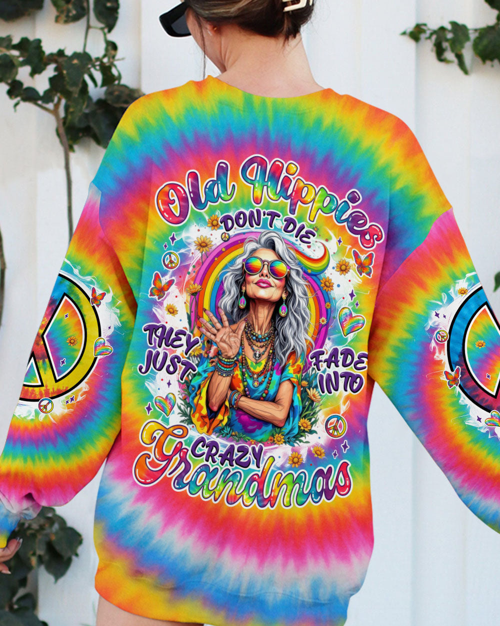 OLD HIPPIE TIE DYE ALL OVER PRINT - TYTM0306252