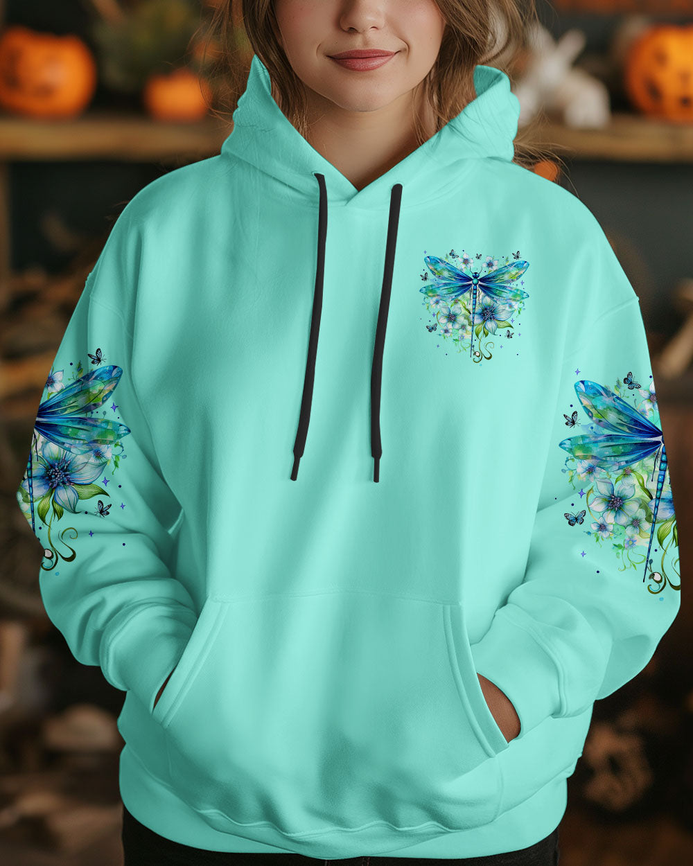 JUST BREATHE DRAGONFLY ALL OVER PRINT - TYTM0404252