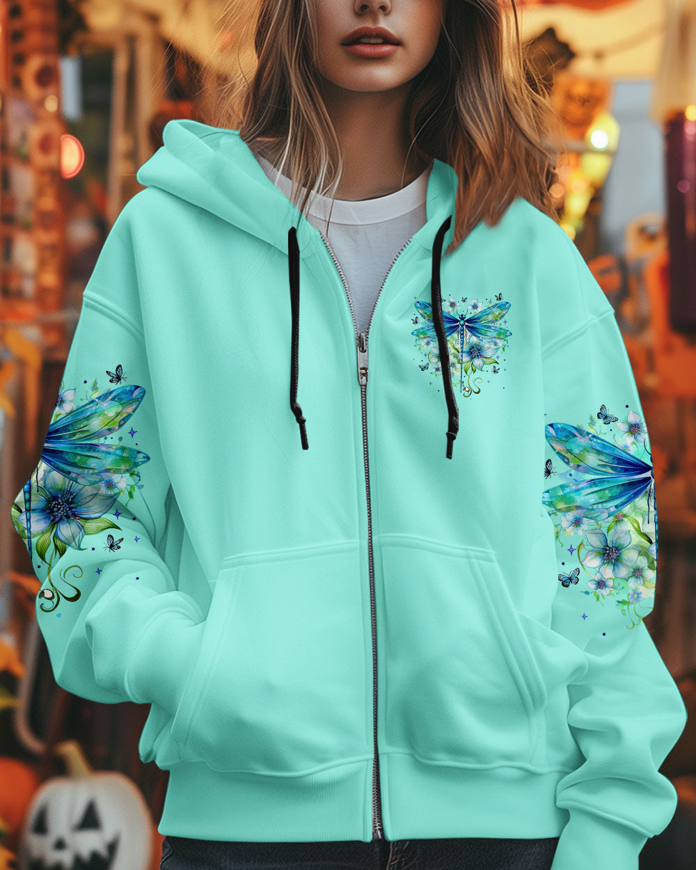 JUST BREATHE DRAGONFLY ALL OVER PRINT - TYTM0404252