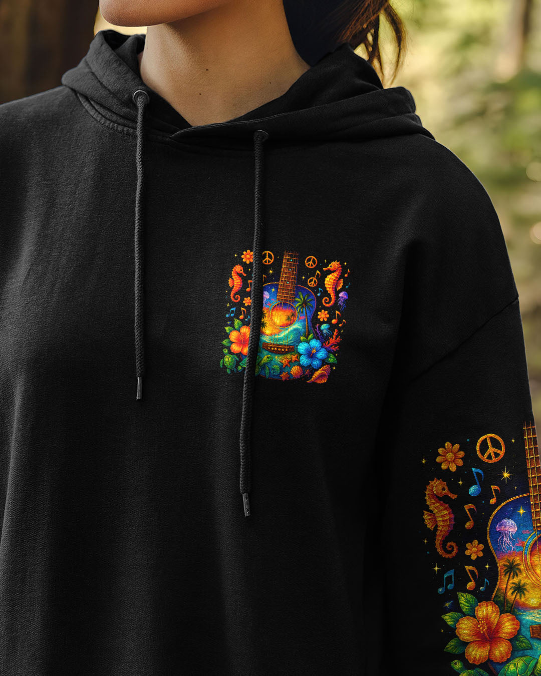 STAY WILD OCEAN CHILD GUITAR ALL OVER PRINT - TYTM0404254