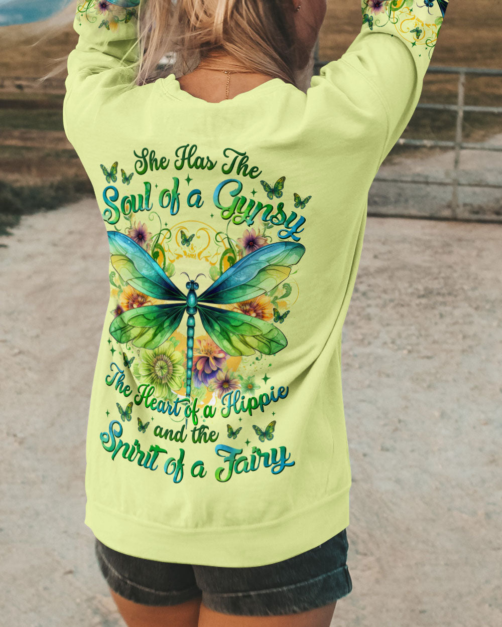 SPIRIT OF A FAIRY DRAGONFLY ALL OVER PRINT - TYTM0406252