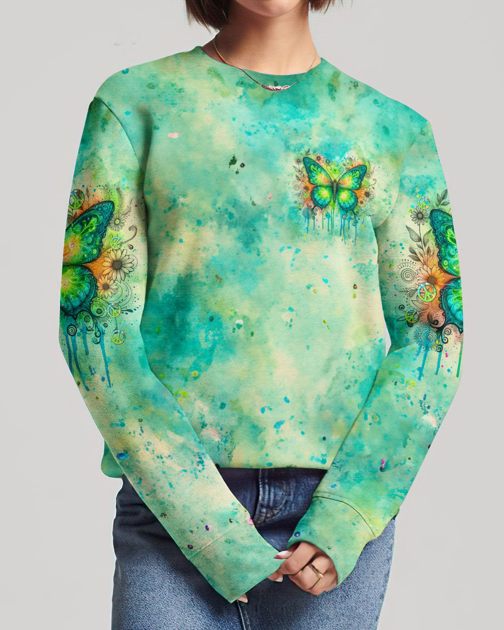 HIPPIE SOUL BUTTERFLY ALL OVER PRINT - TYTM0412232