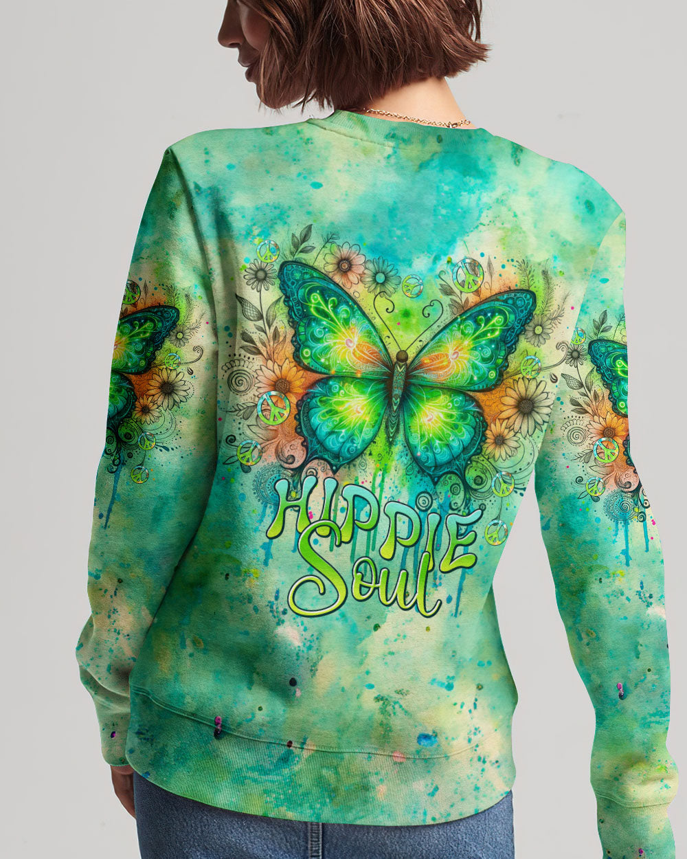 HIPPIE SOUL BUTTERFLY ALL OVER PRINT - TYTM0412232