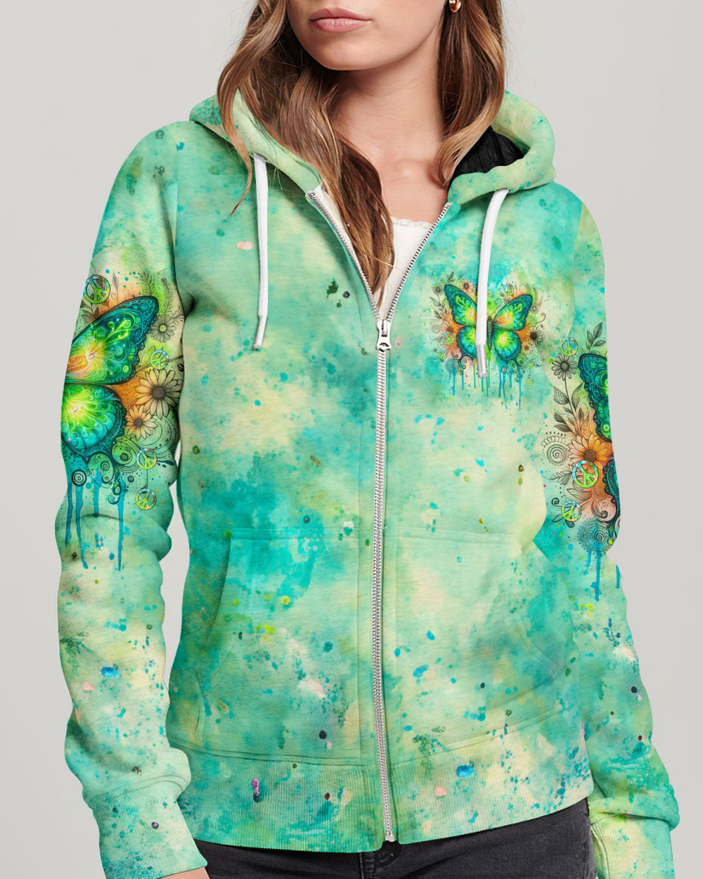 HIPPIE SOUL BUTTERFLY ALL OVER PRINT - TYTM0412232