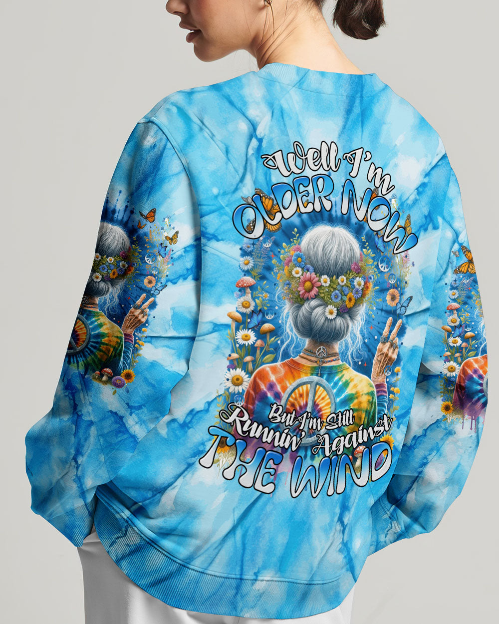 RUNNING AGAINST THE WIND TIE DYE ALL OVER PRINT - TYTM0412234