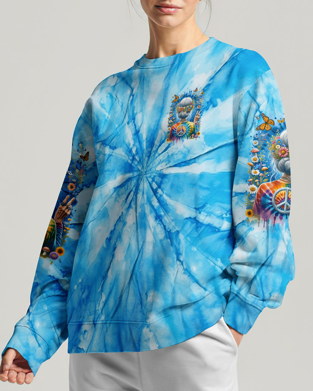 RUNNING AGAINST THE WIND TIE DYE ALL OVER PRINT - TYTM0412234