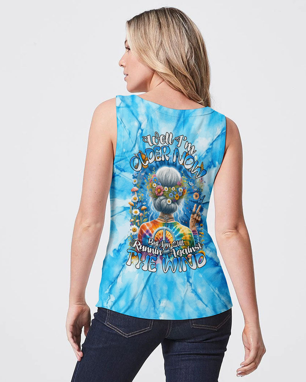 RUNNING AGAINST THE WIND TIE DYE ALL OVER PRINT - TYTM0412234