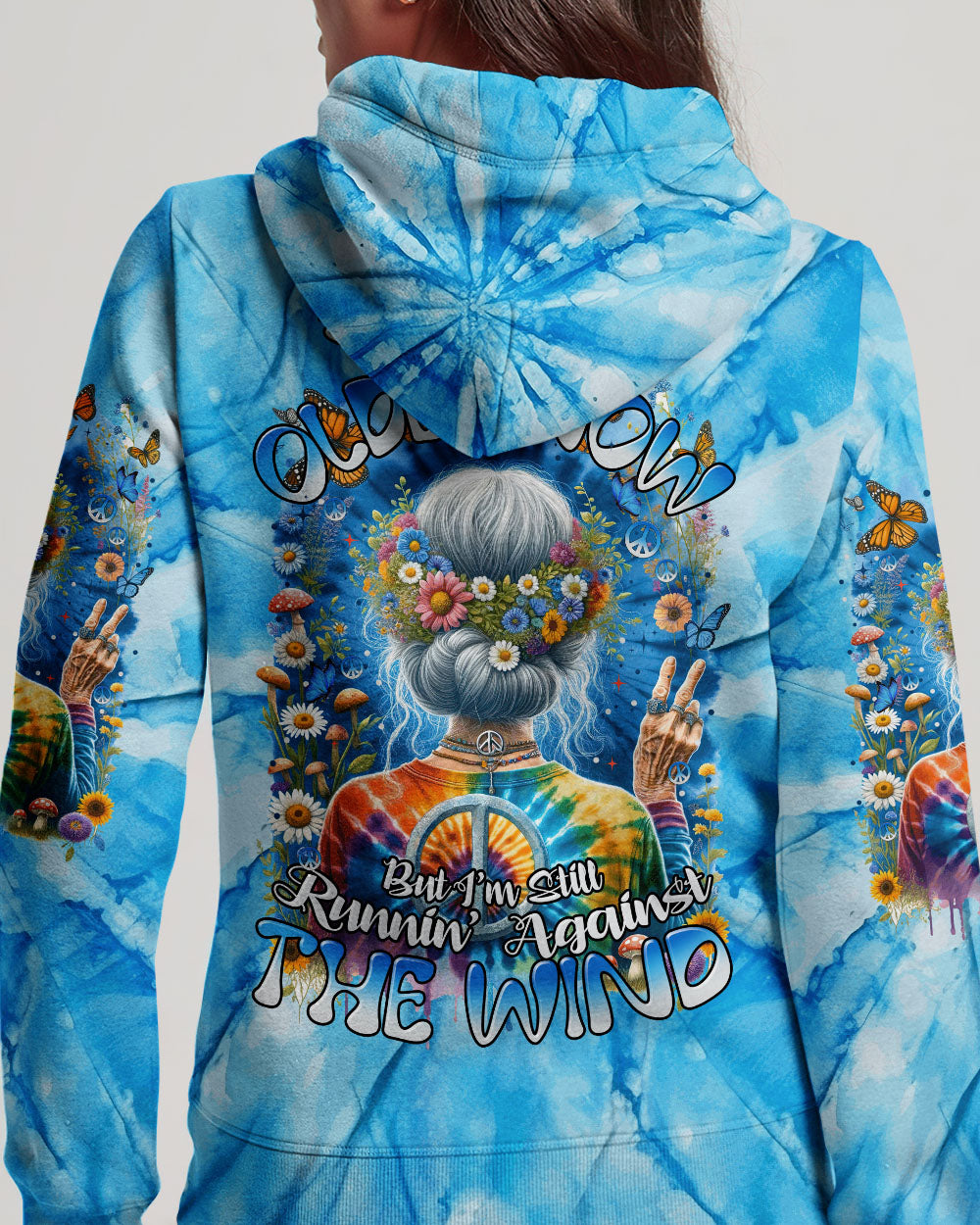 RUNNING AGAINST THE WIND TIE DYE ALL OVER PRINT - TYTM0412234