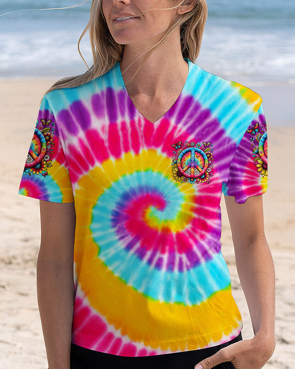 HUMANITY IS MY RACE TIE DYE ALL OVER PRINT - TYTM0503253