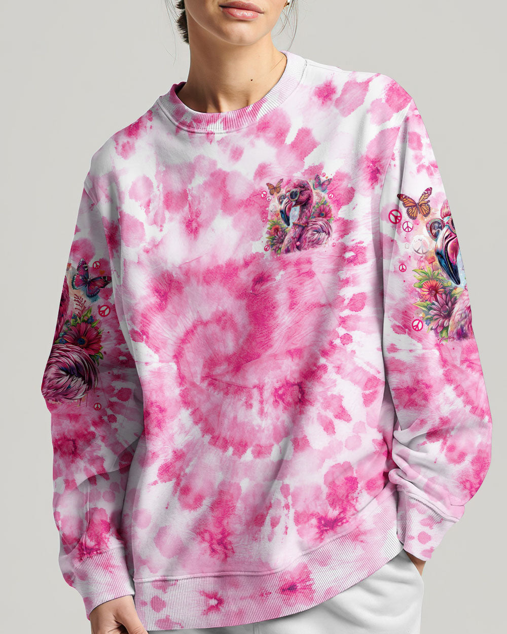 YOU CAN BE FLAMAZING TIE DYE ALL OVER PRINT - TYTM0504244