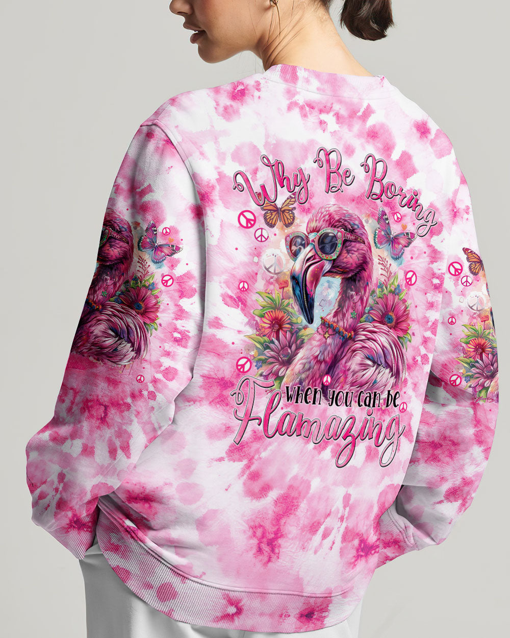 YOU CAN BE FLAMAZING TIE DYE ALL OVER PRINT - TYTM0504244