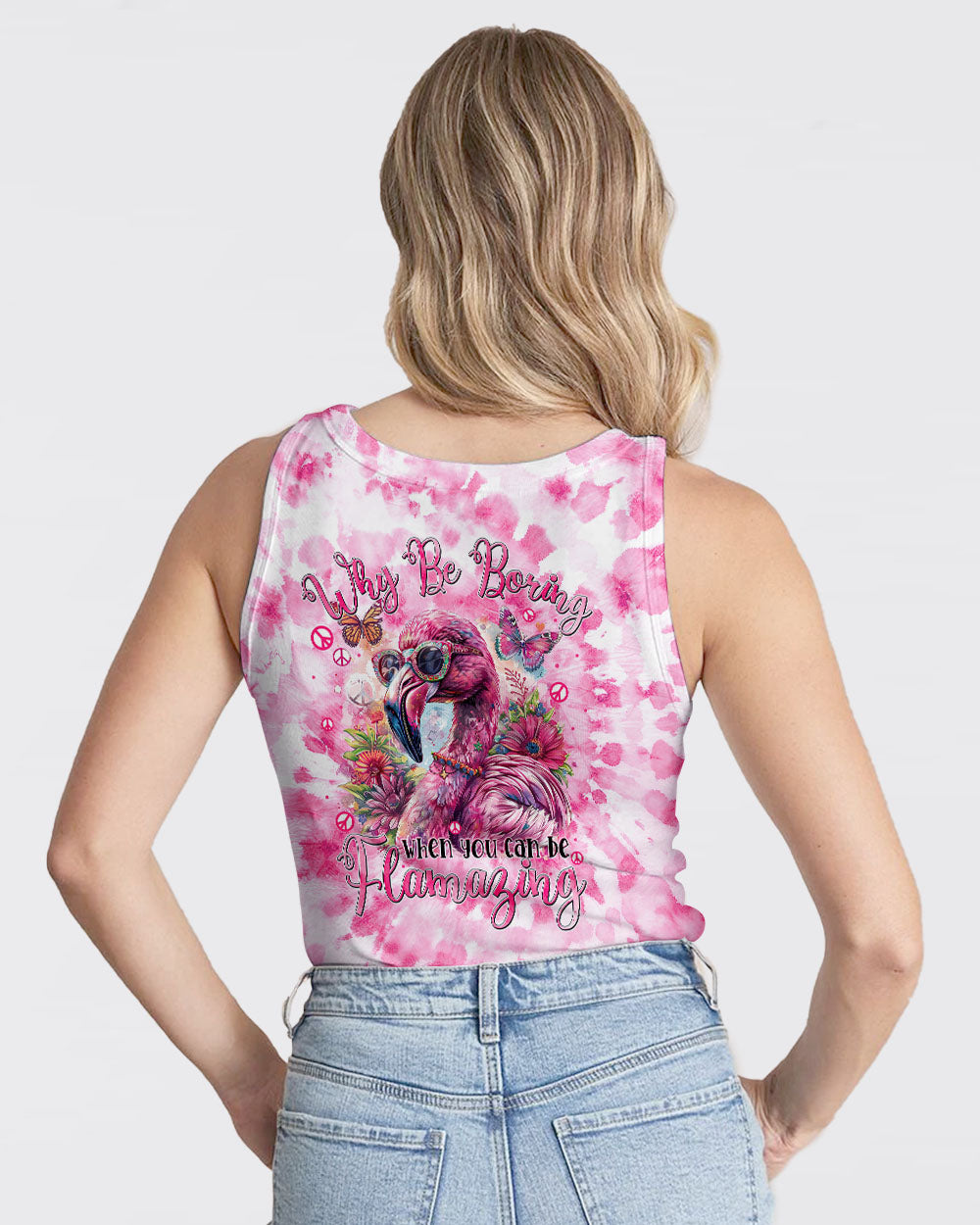 YOU CAN BE FLAMAZING TIE DYE ALL OVER PRINT - TYTM0504244