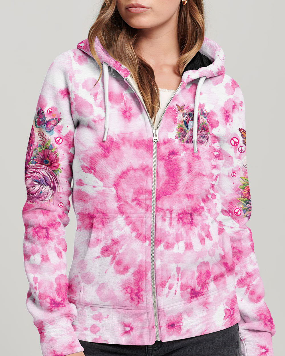 YOU CAN BE FLAMAZING TIE DYE ALL OVER PRINT - TYTM0504244