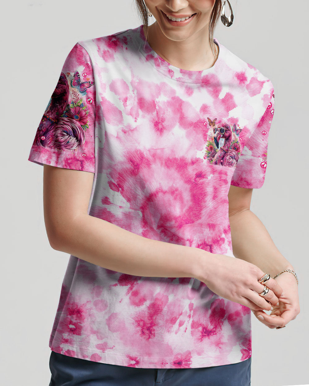 YOU CAN BE FLAMAZING TIE DYE ALL OVER PRINT - TYTM0504244