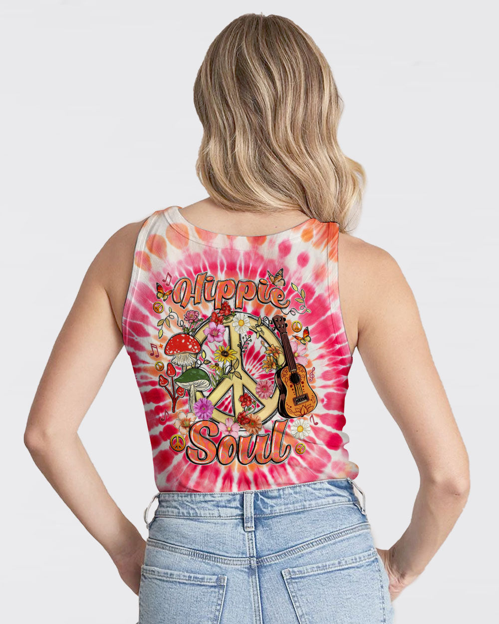 HIPPIE SOUL TIE DYE ALL OVER PRINT - TYTM0506242