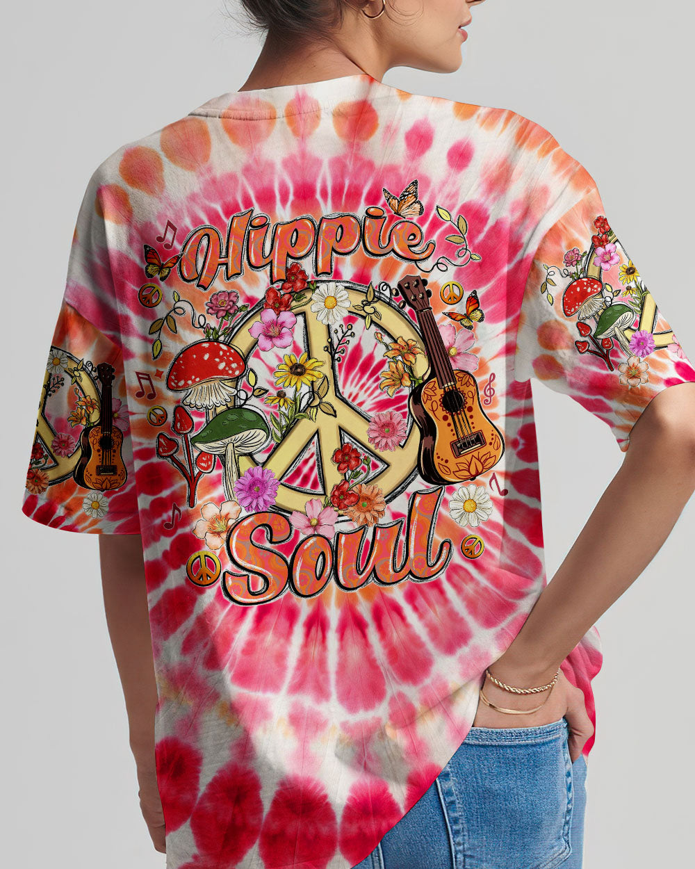 HIPPIE SOUL TIE DYE ALL OVER PRINT - TYTM0506242