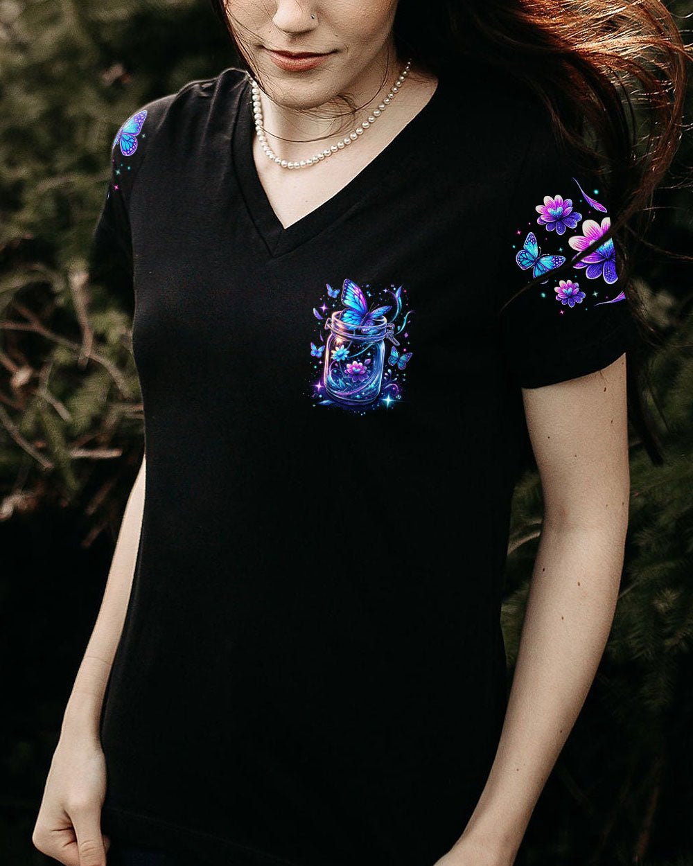 BELIEVE IN ANGELS BUTTERFLIES ALL OVER PRINT - TYTM0602242