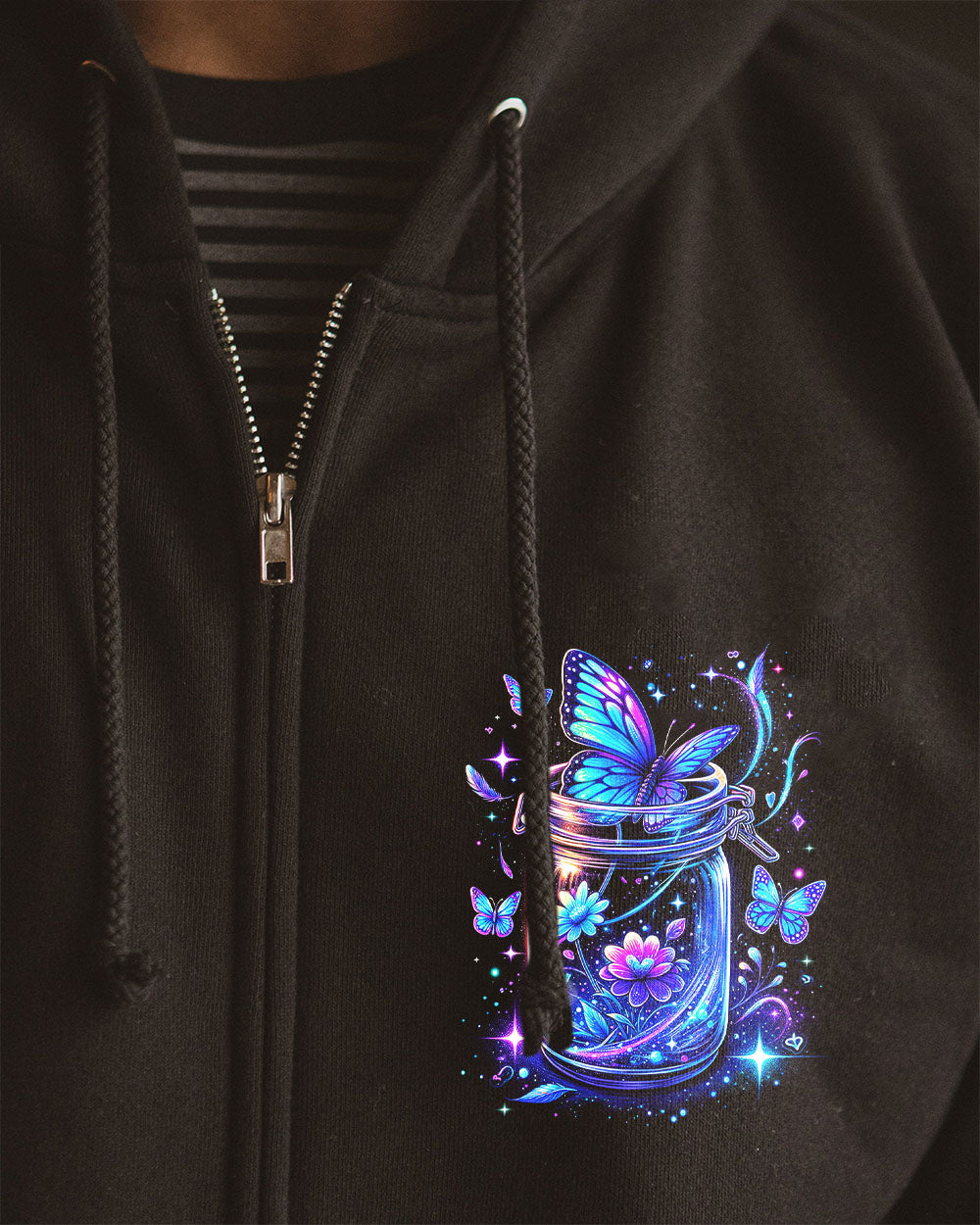 BELIEVE IN ANGELS BUTTERFLIES ALL OVER PRINT - TYTM0602242