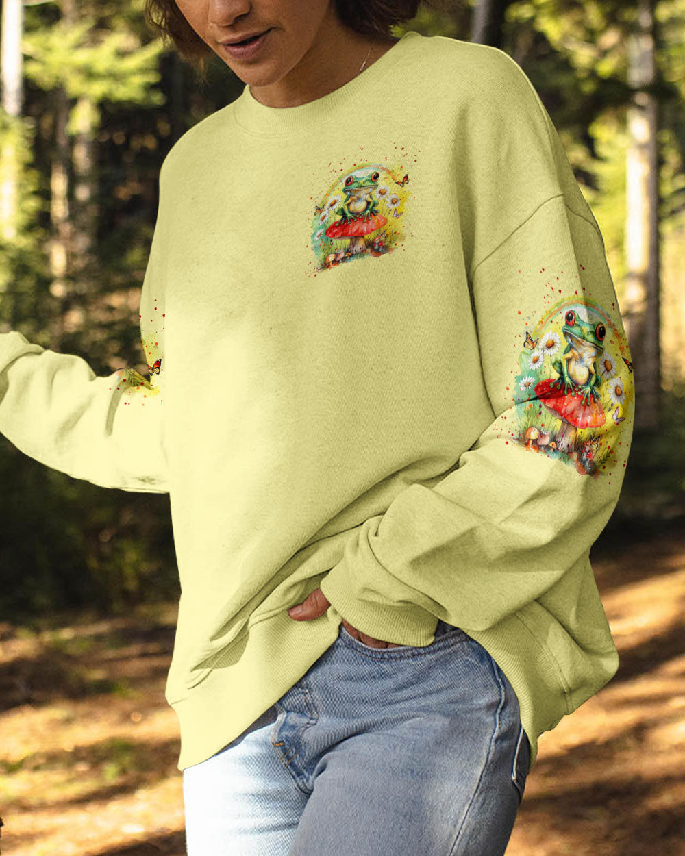 TODAY WAS SURVIVE FROG TIE DYE ALL OVER PRINT - TYTM0603241