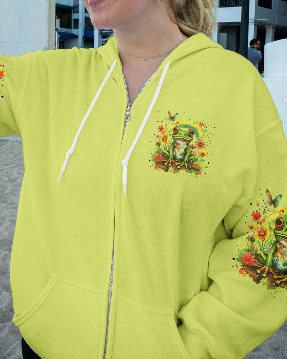 THE WORLD IS BETTER WITH YOU IN IT FROG ALL OVER PRINT - TYTM0603245