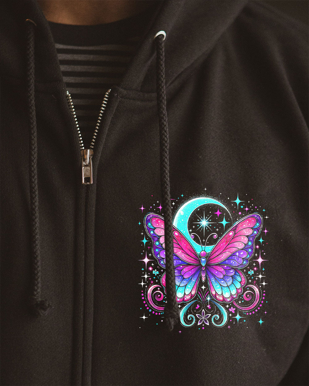 YOU CREATE YOUR OWN REALITY BUTTERFLY ALL OVER PRINT - TYTM0603252